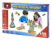Magnētiskais konstruktors Mini Magical Magnet, 158 gab.