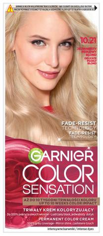 Kраска для волос Garnier Color Sensation, silky pearl blonde цв., 10.21, 112 мл