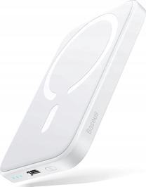 Nešiojamas įkroviklis (Power bank) Baseus Mini Mini, 6000 mAh, 20 W, balta sp.