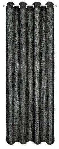 Naktinė užuolaida Tiffany, juoda sp., 135 cm x 250 cm