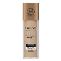 Skystas makiažo pagrindas Lirene City Matt, 204 natural, 30 ml