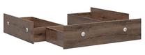 Patalynės dėžė Nepo Plus 160, ruda sp., 124 x 48 cm