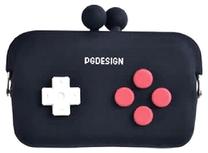 Naudas maks p+g Design Do-Mo Controller, melna krās., 8.2 cm x 2.6 cm x 11.2 cm