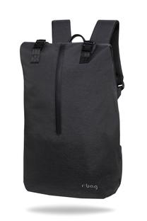 Mokyklinė kuprinė R-bag Hopper Z031, juoda sp., 43 cm x 33 cm x 15.5 cm