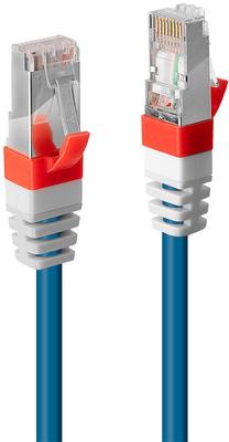 Сетевой кабель Lindy RJ-45, RJ-45, 2 м, синий цв.