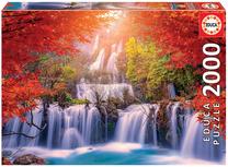 Dėlionė Educa Waterfall In Thailand 111333, 68 cm x 96 cm, 2000 vnt., įvairių spalvų