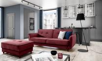 Sofa Bellis Loco 25, tamsiai violetinė sp., 90 x 220 cm x 83 cm
