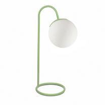 Galda stāvlampas Opviq 241457, E14, 40W, balta krās./zaļa krās.