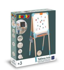 Доска для рисования Smoby Activity Board 2in1, 119 см, дерева цв./синий цв., 80 шт.