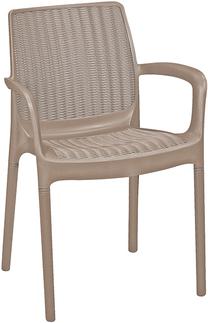 Lauko kėdė Keter 230671, ruda sp., 58.5 cm x 55 cm x 83 cm