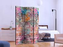 Širma Artgeist Chromatic Wall, įvairių spalvų, 135 cm x 172 cm