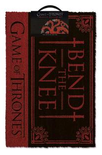 Licenced Game Of Thrones Bend The Knee Doormat 60x40cm