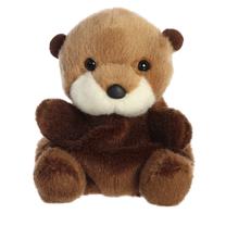 Mīkstā rotaļlieta Palm Pals Sea Otter Selena, brūna krās., 9 cm