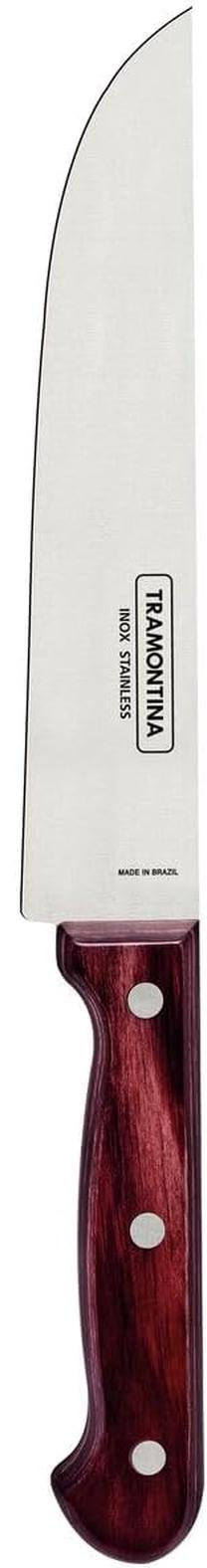 Virtuvinis peilis Tramontina Polywood, 285 mm, nerūdijantysis plienas/mediena