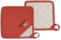 Katlu dvielis Lovely Duo PHB761231, 23 cm x 23 cm, oranža krās./bēša krās., 2 gab.