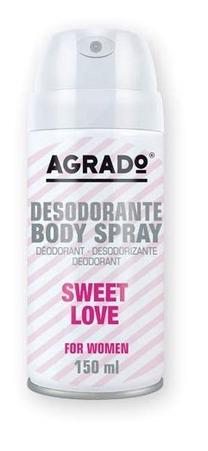 Dezodorants sievietēm Agrado Sweet Love, 150 ml