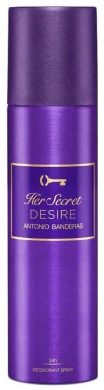 Dezodorants sievietēm Antonio Banderas Her Secret Desire, 150 ml