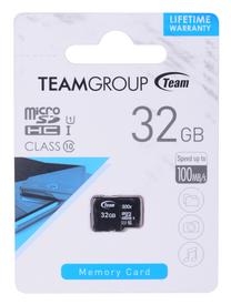 Atminties kortelė Team Group TUSDH32GCL10U02, 32 GB, 80 Mb/s - 15 Mb/s