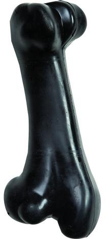 Žaislas šuniui, tąsymui Flamingo Gladiator Bone 502092, 23 cm, juoda sp., XL