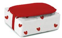 Возвышение для стула BabyToLove Easy Up, белый цв./красный цв.