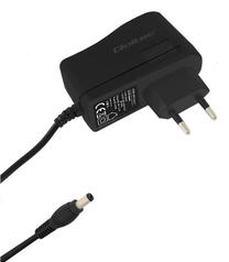 Adapteris Qoltec AC Adapter 1A 5.5 mm x 2.5 mm, Euro, melna krās.