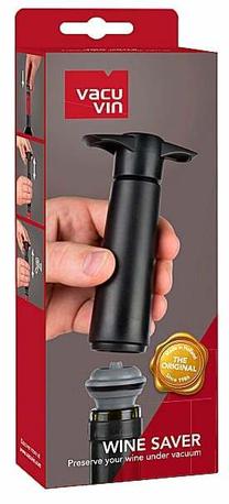 Butelio atidarytuvas Vacu Vin Wine Saver V0981460, plastikas