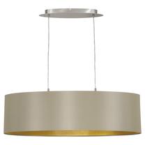 Šviestuvas kabinamas Eglo Maserlo 31613, E27, 2 x 60 W, aukso sp./pilka sp. / nikelio sp.