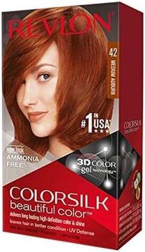 Matu krāsa Revlon Colorsilk Beautiful Color, medium auburn krās., 42, 59 ml