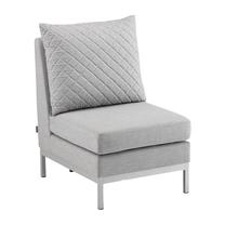 Modulinės sofos dalis Kettler Ego, pilka sp., 76 cm x 58 cm x 85 cm