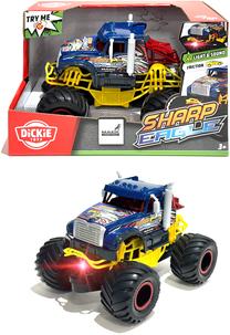 Игрушечный внедорожник Simba Dickie Toys Monster Truck Sharp Eagle 376-4028, синий цв./желтый цв.