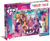 Dėlionė Clementoni My Little Pony 23765, 42 cm x 62 cm, 104 vnt., įvairių spalvų