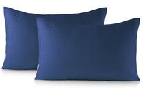 Pagalvės užvalkalas DecoKing Messli, mėlyna, 70 cm x 50 cm, 2 vnt.