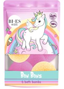 Vonios bomba BI-ES Bon Bons Unicorn, 330 g, 6 vnt.