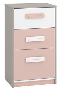 Komoda ML Meble, ąžuolo, 55 cm x 40 cm x 94 cm