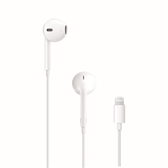 Laidinės ausinės Apple EarPods Lightning, balta sp.