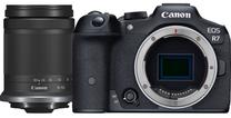 Sisteminis fotoaparatas Canon EOS R7 + RF-S 18-150mm F3.5-6.3 IS STM, juoda sp.
