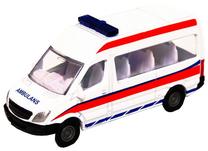 Игрушечная машина скорой помощи Siku 1083, белый цв.