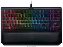 Vadu spēļu tastatūra Razer Nordic Razer Green, melna krās.