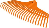 Lapu grābeklis universāls NEO Medium, bez kāta, 240 mm, oranža krās.