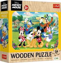 Puidust pusle Trefl Disney Mickey Mouse And Friends 20278, 19.5 cm x 28 cm, 24 tk, mitmevärviline