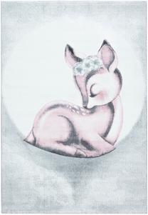 Ковер комнатные Ayyildiz Bambi Fawn, розовый цв., 230 см x 160 см