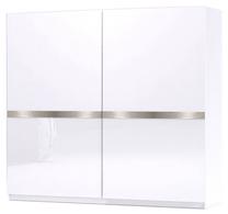Spinta Szynaka Meble Glossy, balta sp., 210 cm x 59 cm x 210 cm