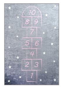 Kilimas vidaus Conceptum Hypnose Hopscotch 876CHL1250, pilka sp., 290 cm x 200 cm