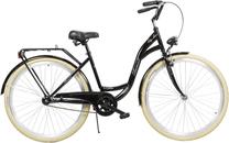 Dviratis miesto Azimut City Lux, 28 ", juoda sp./kreminė sp.