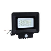 Prožektor liikumisanduriga, seinakinnitus Okko LED-E023ES 50W S, 50 W, 5250 lm, 4000 °K, IP65, must v.