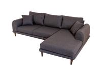 Kampinė sofa Atelier Del Sofa Nero NQ6-189, antracito sp., dešininė, 160 x 250 cm x 78 cm