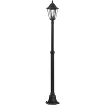 Brīvi stāvošs āra gaismeklis Eglo Navedo 93464, 60W, E27, IP44, melna krās., 24.5 cm x 200 cm