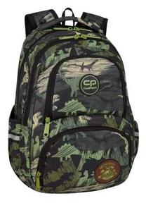 Skolas mugursoma CoolPack Spiner Termic Adventure Park, zaļa krās., 41 cm x 30 cm x 13 cm