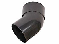 Lietus ūdens notekcaurules elkonis Scala, 67 °, Ø 8 cm, polivinilhlorīds (pvc), brūna krās.