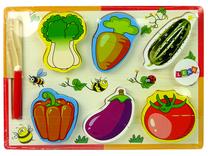 Развивающая игра Lean Toys Vegetable Chopping Set, многоцветный